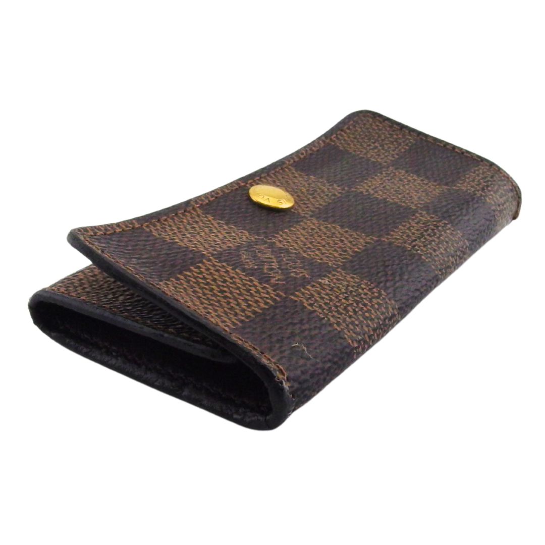 LOUIS VUITTON Key case Key holder N62631 Brown beige Multicles4