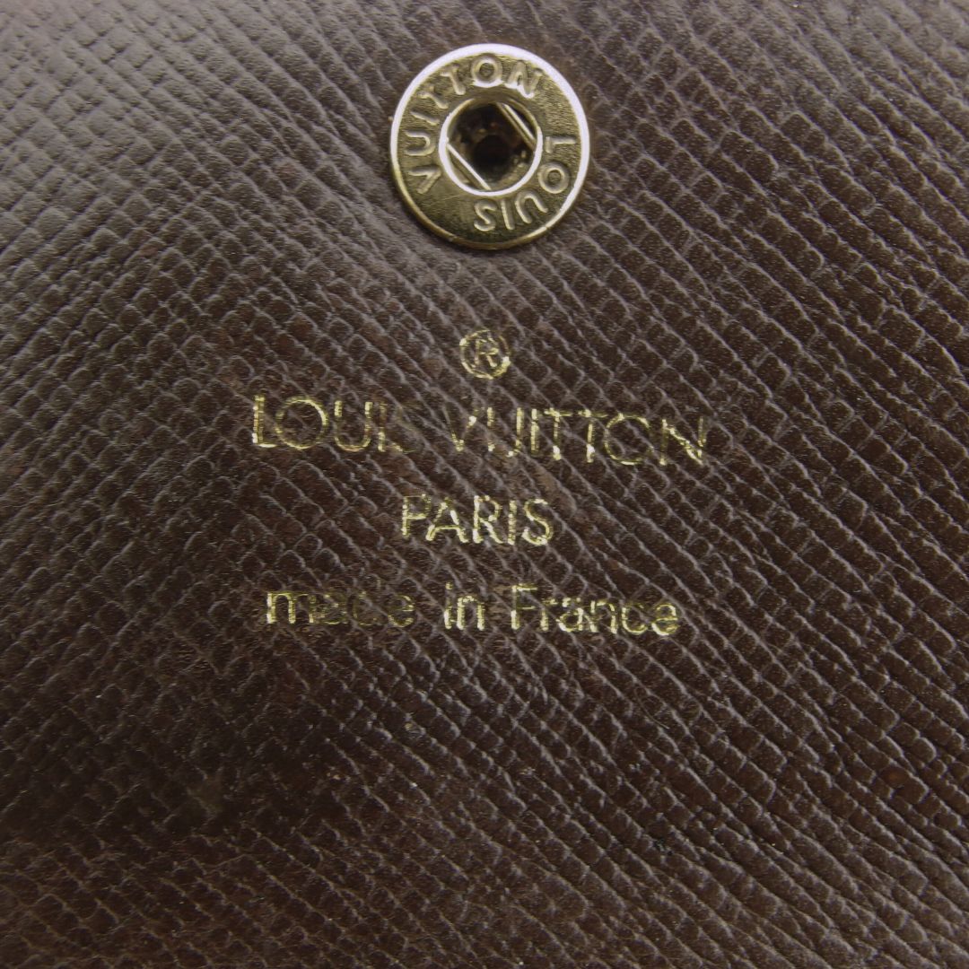 LOUIS VUITTON Key case Key holder N62631 Brown beige Multicles4
