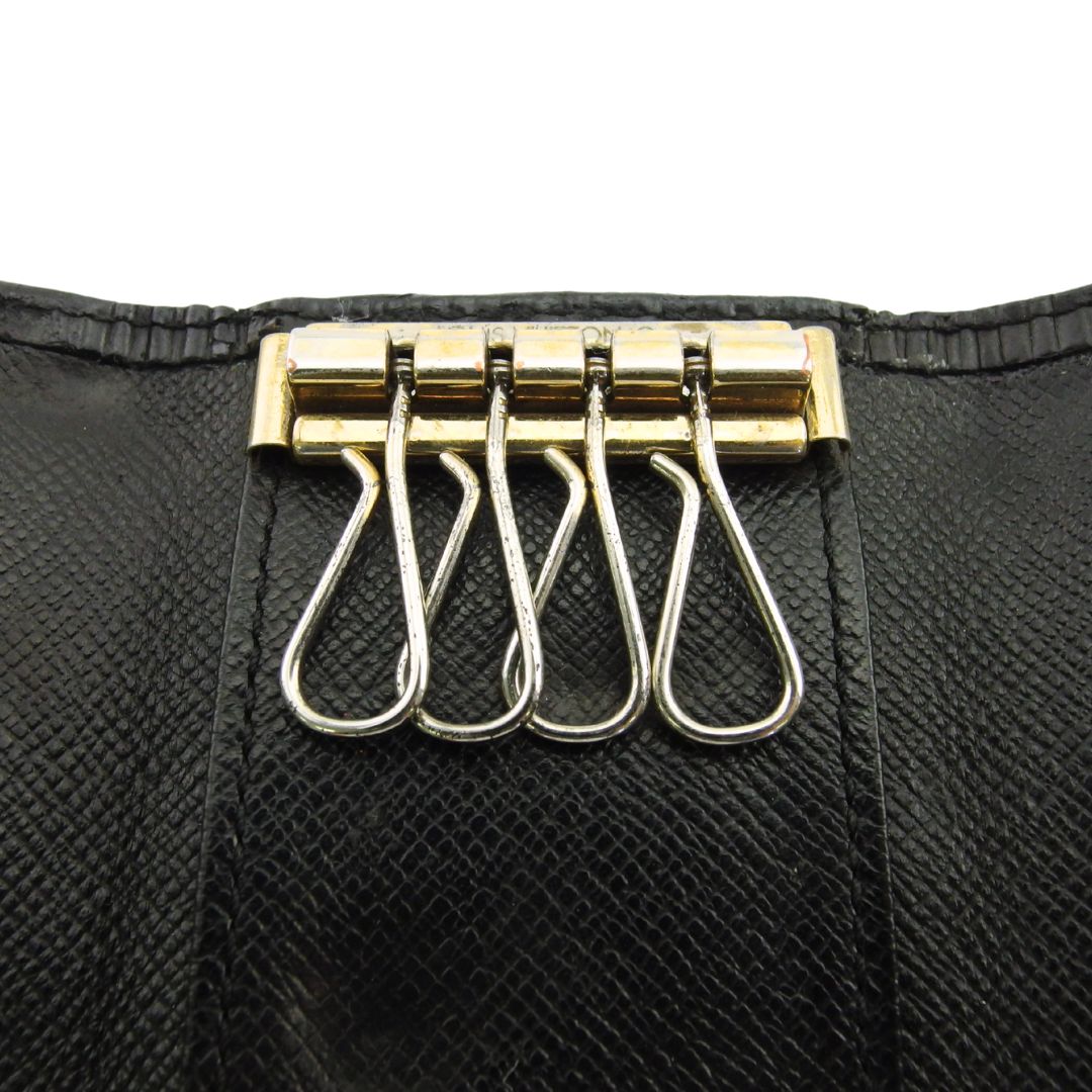 LOUIS VUITTON Key case Key holder Noir Multicles4