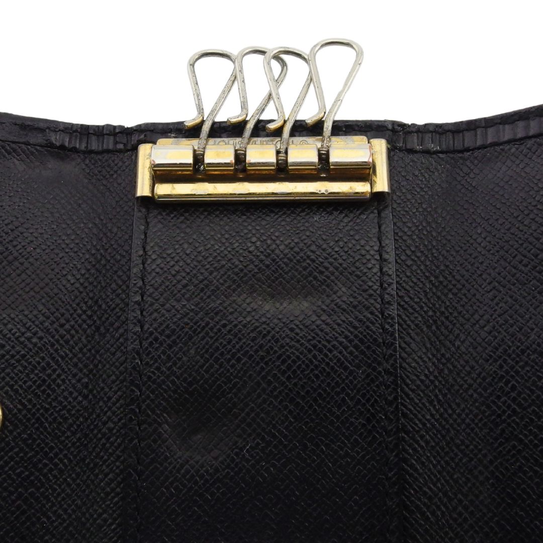 LOUIS VUITTON Key case Key holder Noir Multicles4