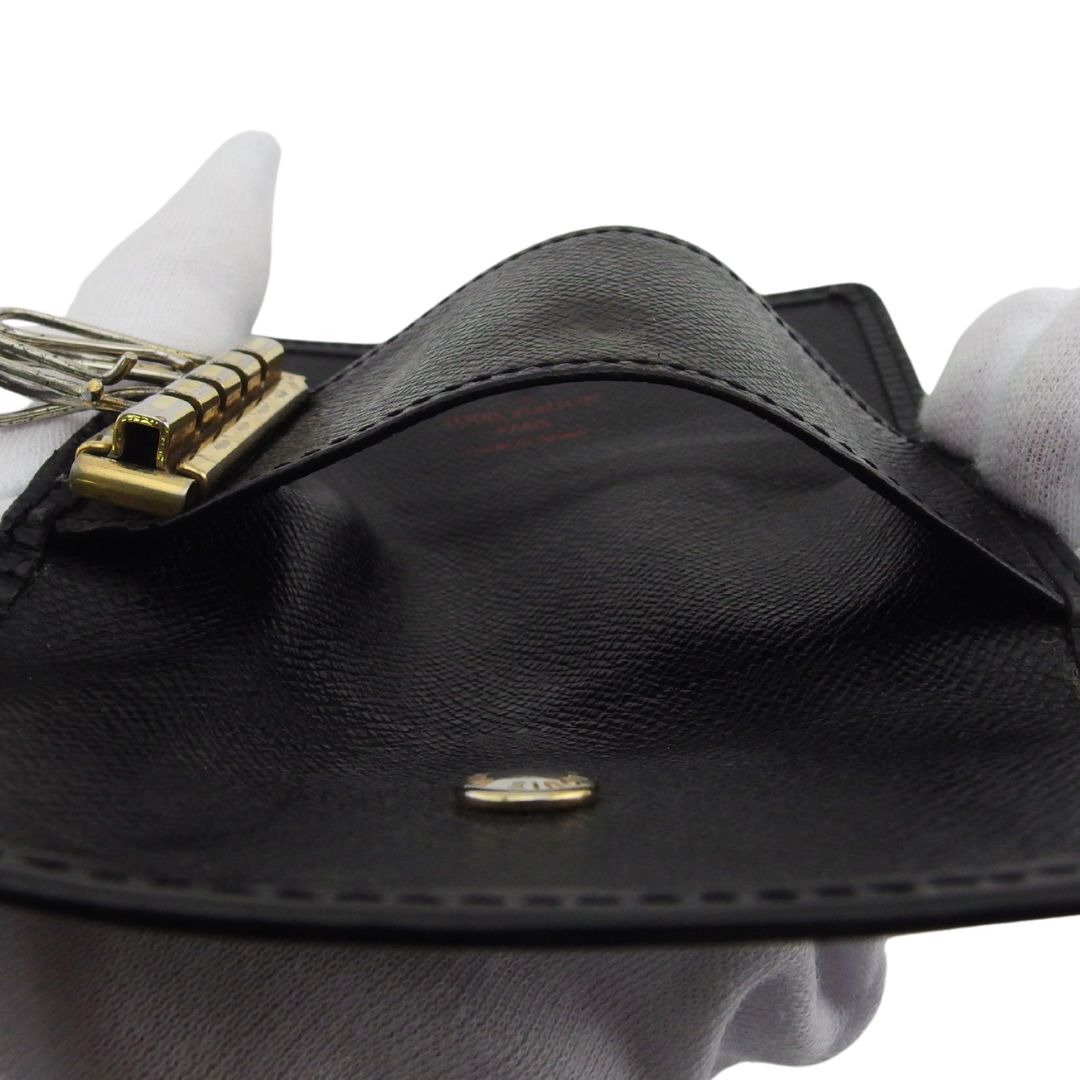 LOUIS VUITTON Key case Key holder Noir Multicles4