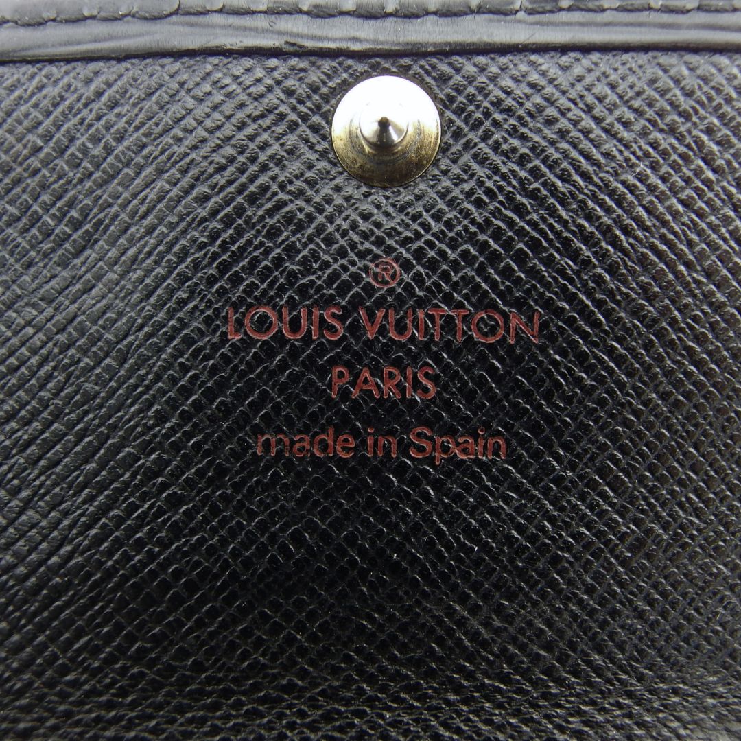 LOUIS VUITTON Key case Key holder Noir Multicles4