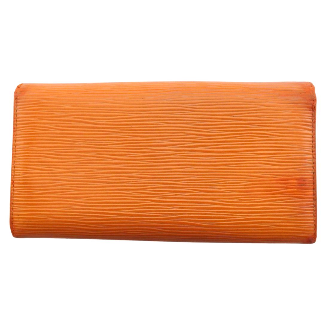 LOUIS VUITTON Long Wallet Purse Mandarin Pochette Porto Monnet Credit