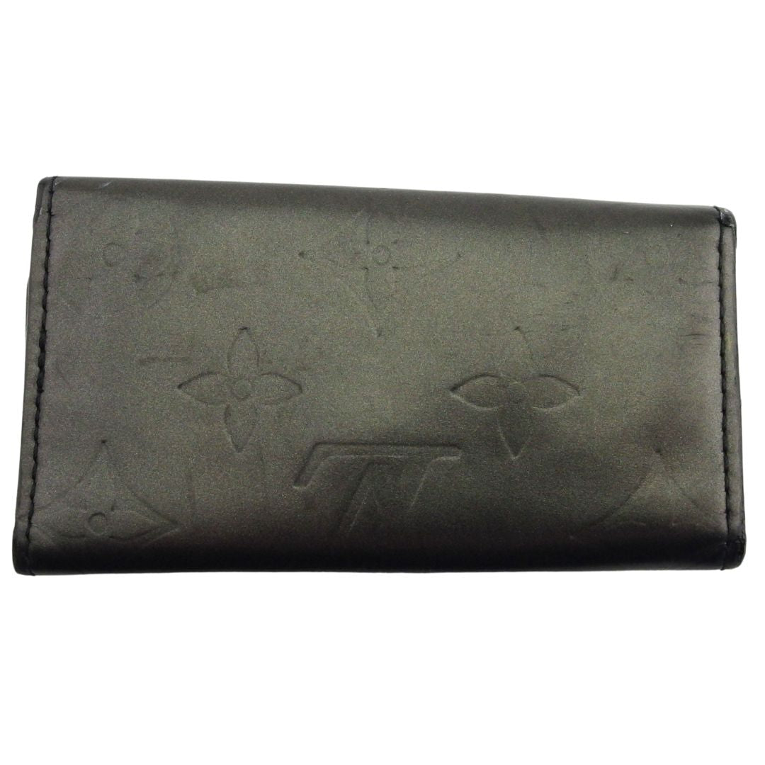 LOUIS VUITTON Key case Key holder M65162 Gray black Multicles4