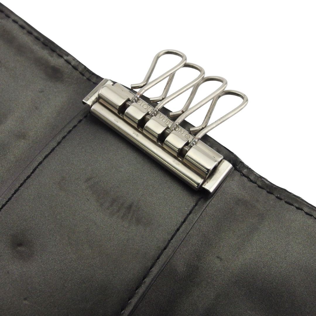 LOUIS VUITTON Key case Key holder M65162 Gray black Multicles4
