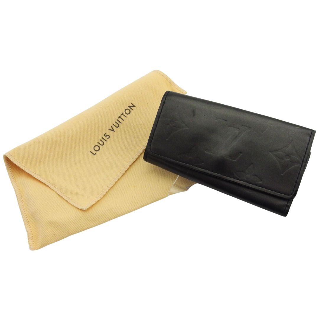 LOUIS VUITTON Key case Key holder M65162 Gray black Multicles4