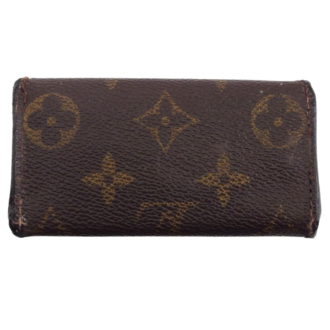 LOUIS VUITTON Key case Key holder M62631 Brown beige Multicles4