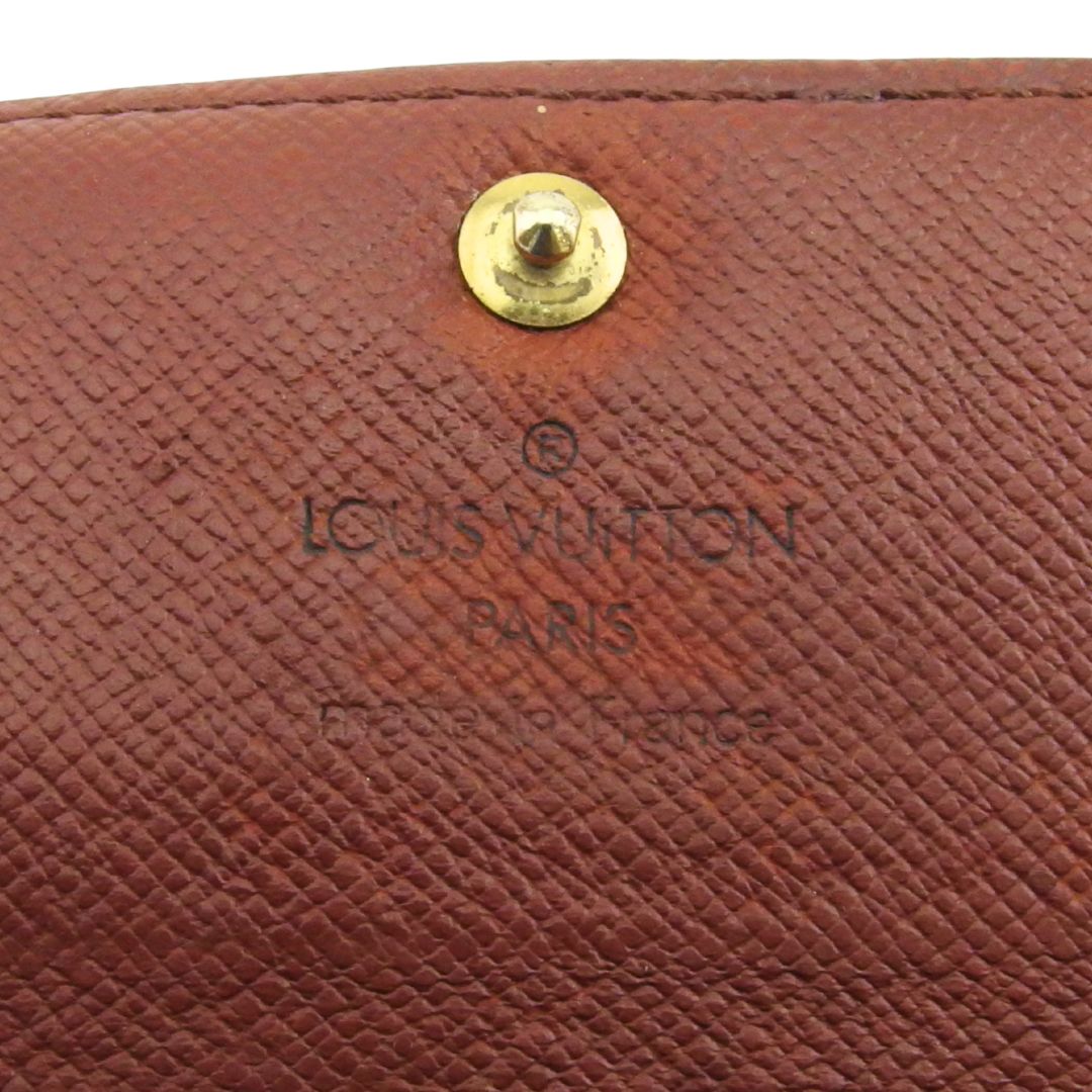 LOUIS VUITTON Key case Key holder M62631 Brown beige Multicles4