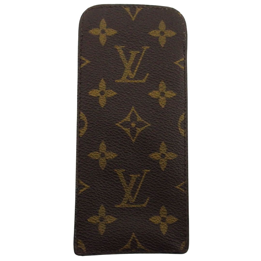LOUIS VUITTON glasses case No.148 Brown beige Discontinued Vintage