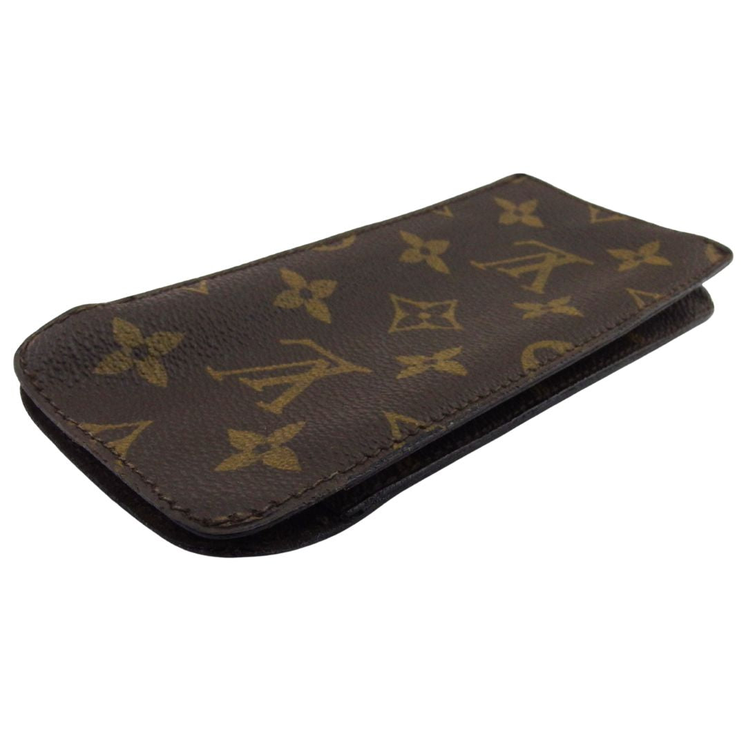 LOUIS VUITTON glasses case No.148 Brown beige Discontinued Vintage