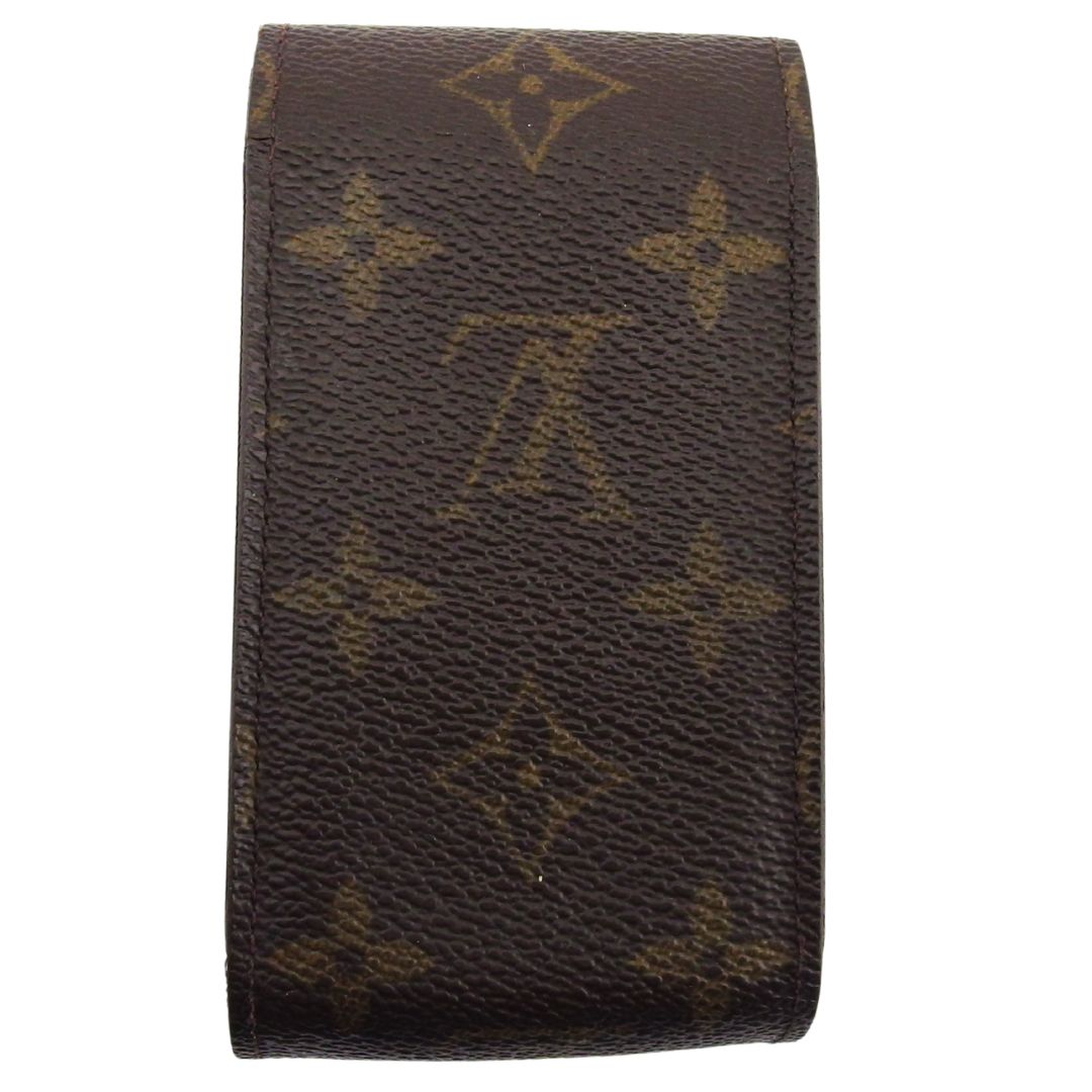 LOUIS VUITTON Cigarette case M63024 Brown beige Etui cigarette