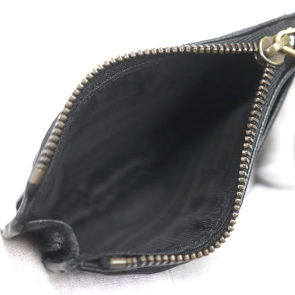 GUCCI Card Case 657589 leather black