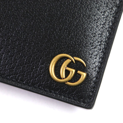 GUCCI Card Case 657589 leather black
