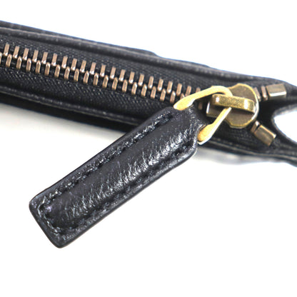 GUCCI Card Case 657589 leather black