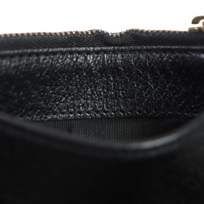 GUCCI Card Case 657589 leather black