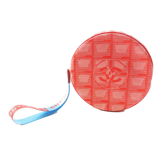 CHANEL Pouch 6859809 Nylon Red New travel line