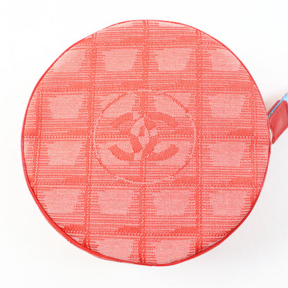 CHANEL Pouch 6859809 Nylon Red New travel line