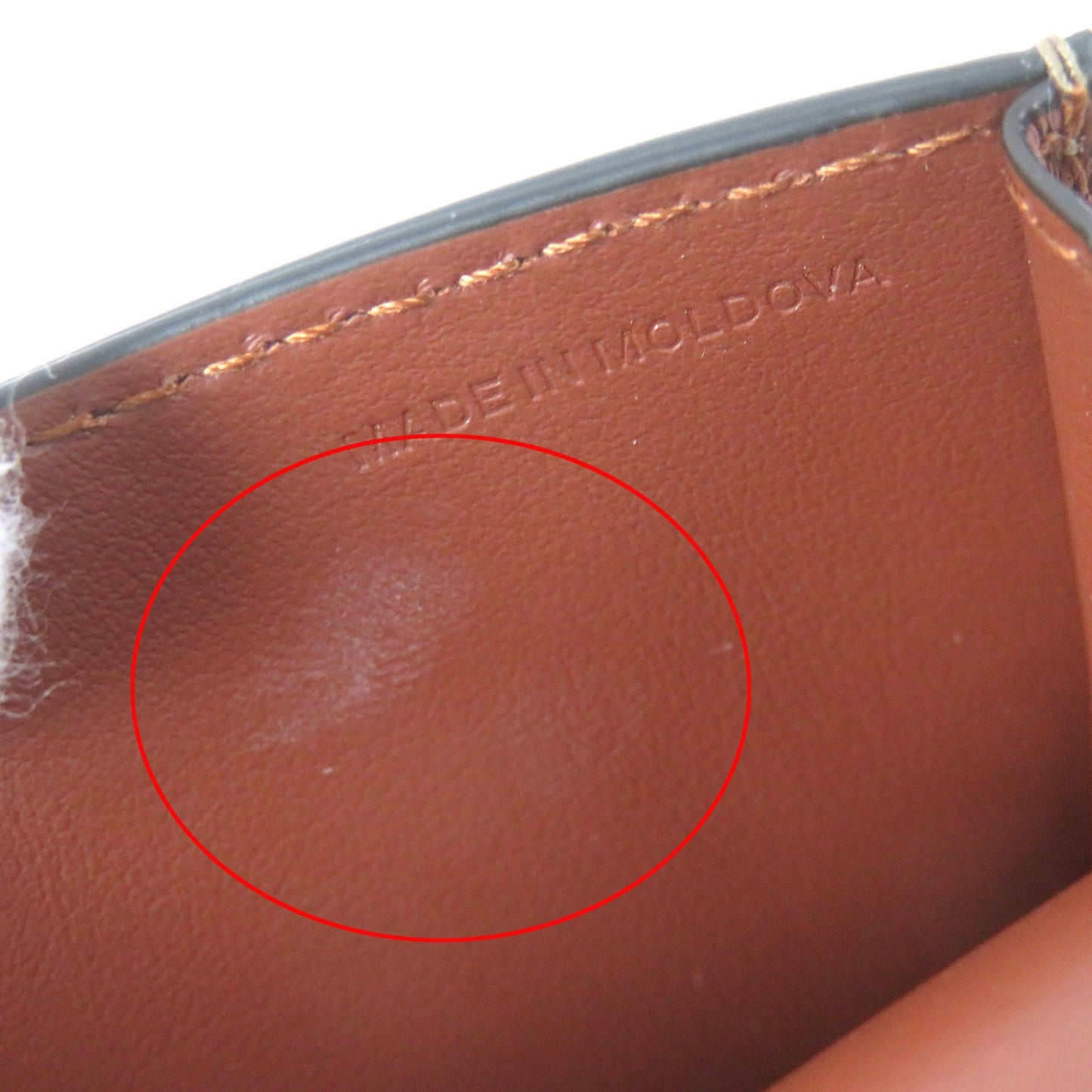 BURBERRY Bifold Wallet PVC Brown type