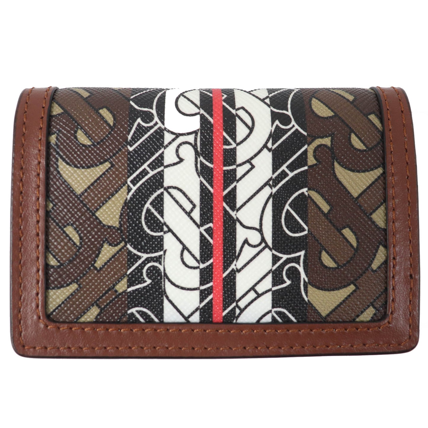 BURBERRY Bifold Wallet PVC Brown type