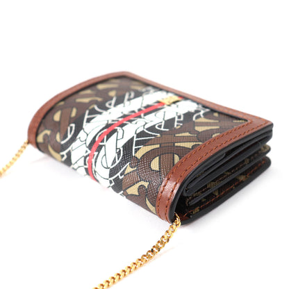 BURBERRY Bifold Wallet PVC Brown type