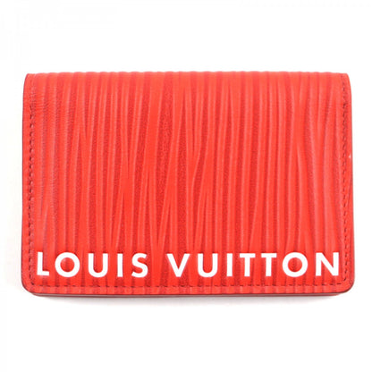 LOUIS VUITTON Card Case M23696 Epi XL Red Organizer De Poch
