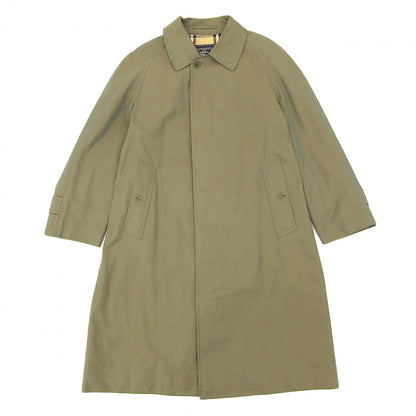 BURBERRY Stainless collar coat cotton Khaki beige 90 165