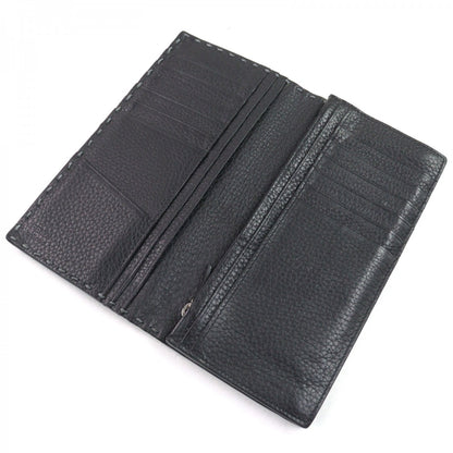 FENDI Long Wallet Purse 7M0186 Calfskin gray SELLERIA SELLERIA