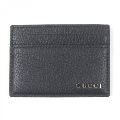 GUCCI Card Case 771157 leather black
