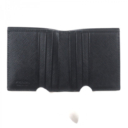 PRADA Bifold Wallet 2MO004 Safiano leather Black green