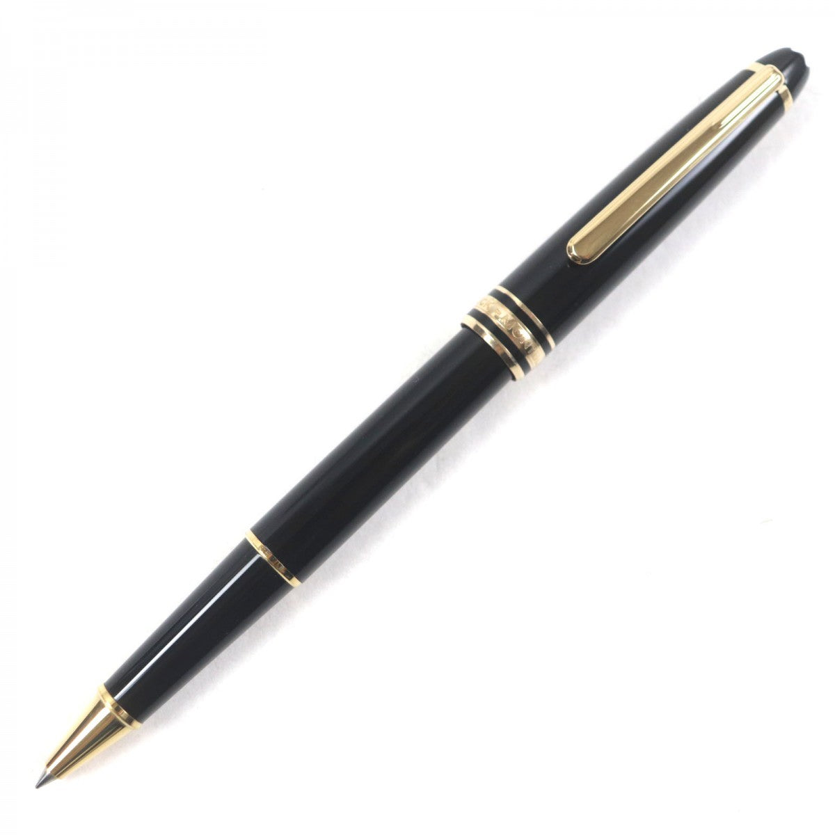 MONTBLANC Ballpoint pen Precious resin Two-tone (black) Meisterstück Classic