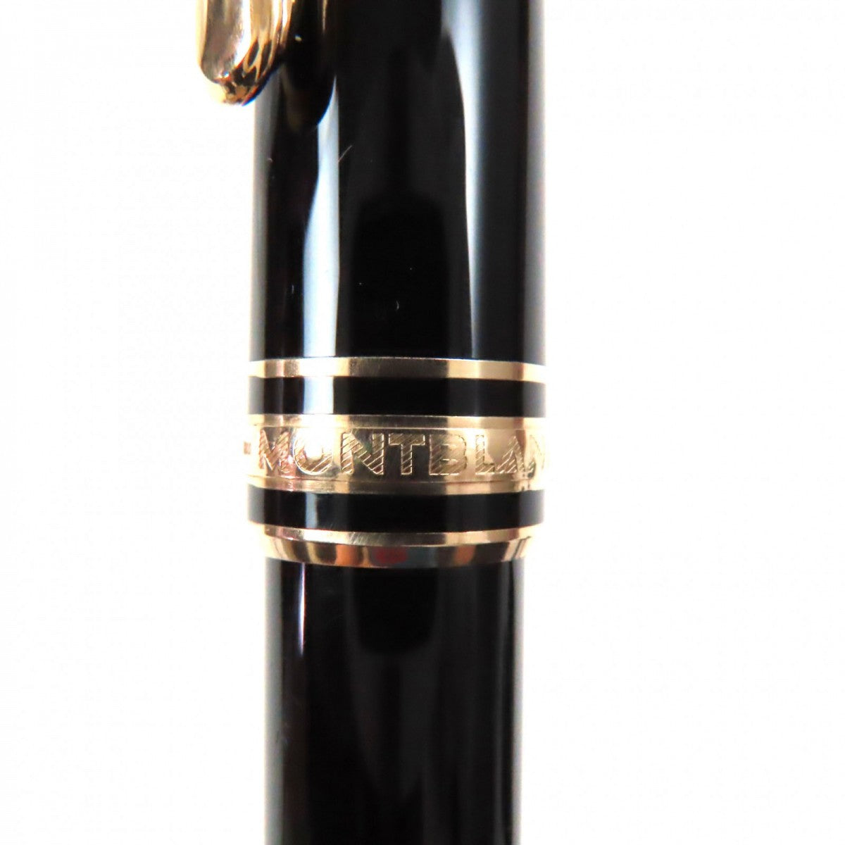MONTBLANC Ballpoint pen Precious resin Two-tone (black) Meisterstück Classic
