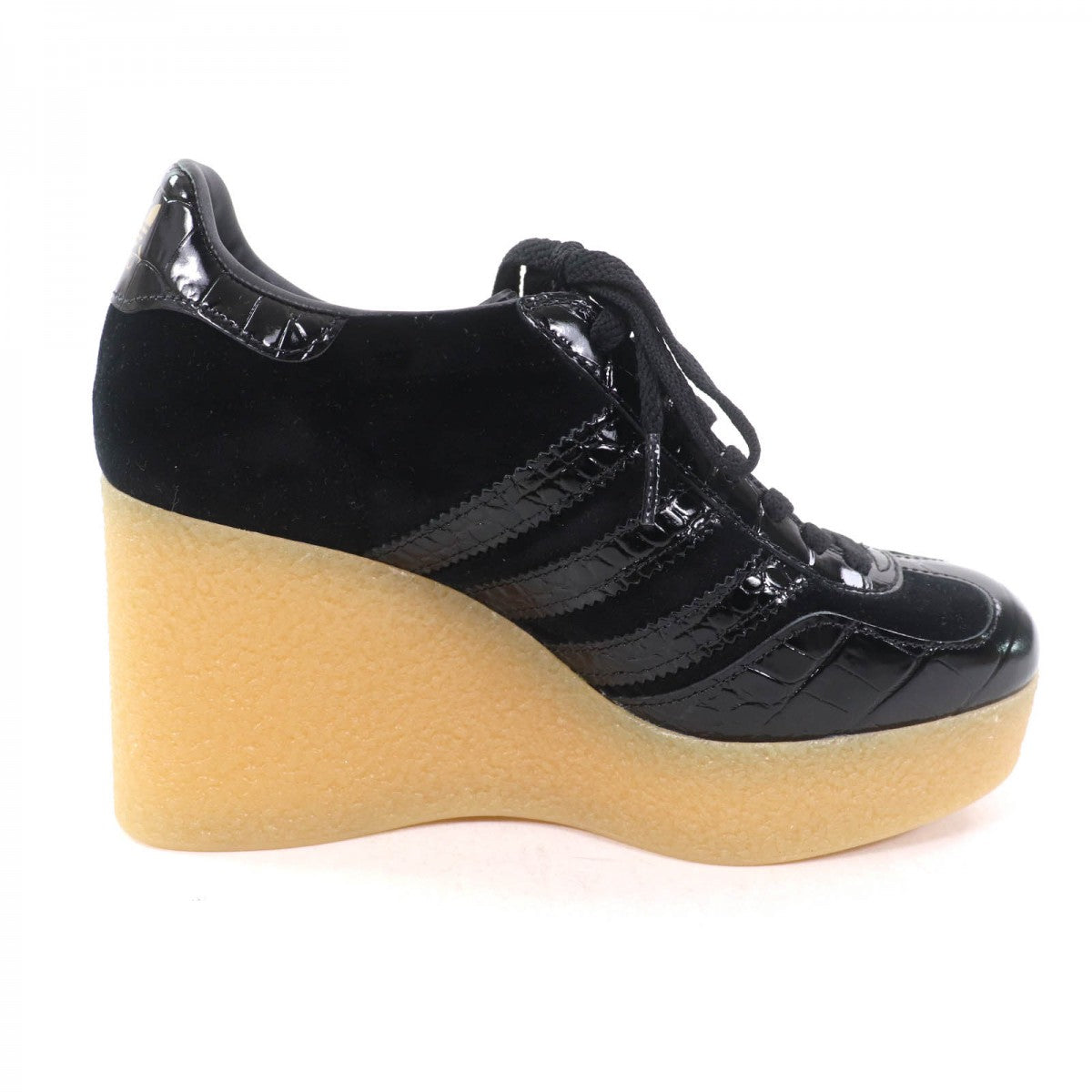 sneakers 725627 Leather, Patent black Gazelle 36 1/2