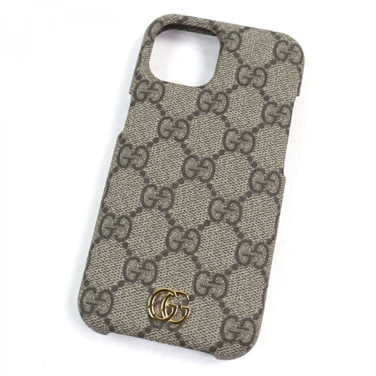 GUCCI iPhone case 763787 GG Supreme Canvas Beige type