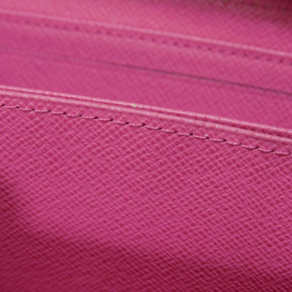 LOUIS VUITTON Long Wallet Purse M80113 Epi leather x grain leather Rose Pondicherry Epi Zippy wallet