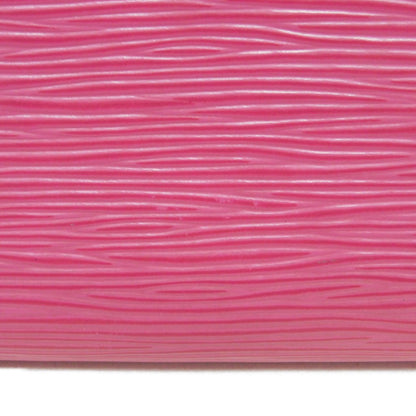 LOUIS VUITTON Long Wallet Purse M80113 Epi leather x grain leather Rose Pondicherry Epi Zippy wallet