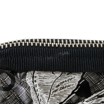 CHANEL Pouch A70811 Nylon black COCO Mark Camellia cosmetic pouch