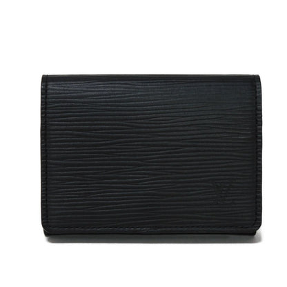LOUIS VUITTON Card Case M62292 Epi leather x grain leather Noir Epi Anneveld Cult de Visit