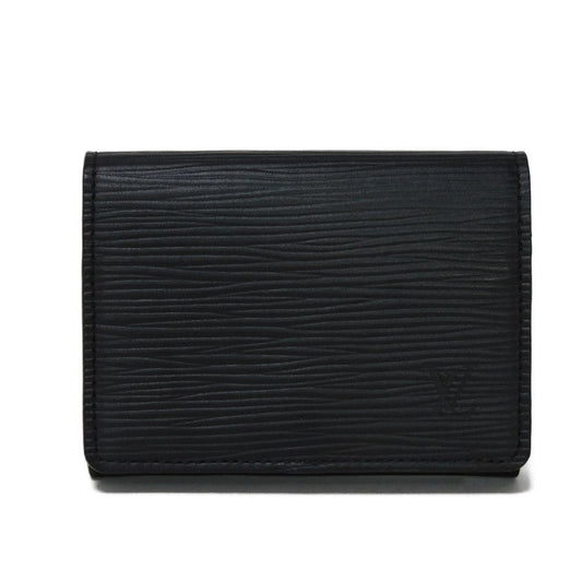 LOUIS VUITTON Card Case M62292 Epi leather x grain leather Noir Epi Anneveld Cult de Visit