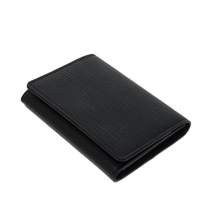 LOUIS VUITTON Card Case M62292 Epi leather x grain leather Noir Epi Anneveld Cult de Visit