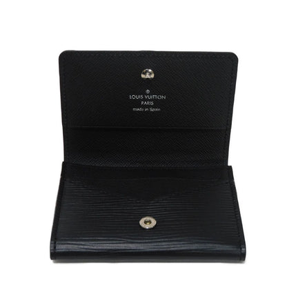 LOUIS VUITTON Card Case M62292 Epi leather x grain leather Noir Epi Anneveld Cult de Visit
