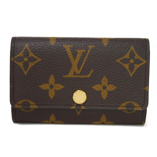 LOUIS VUITTON Key case Key holder  M62630 Monogram canvas x grain leather (embossed) Armagnac Monogram Multicles 6