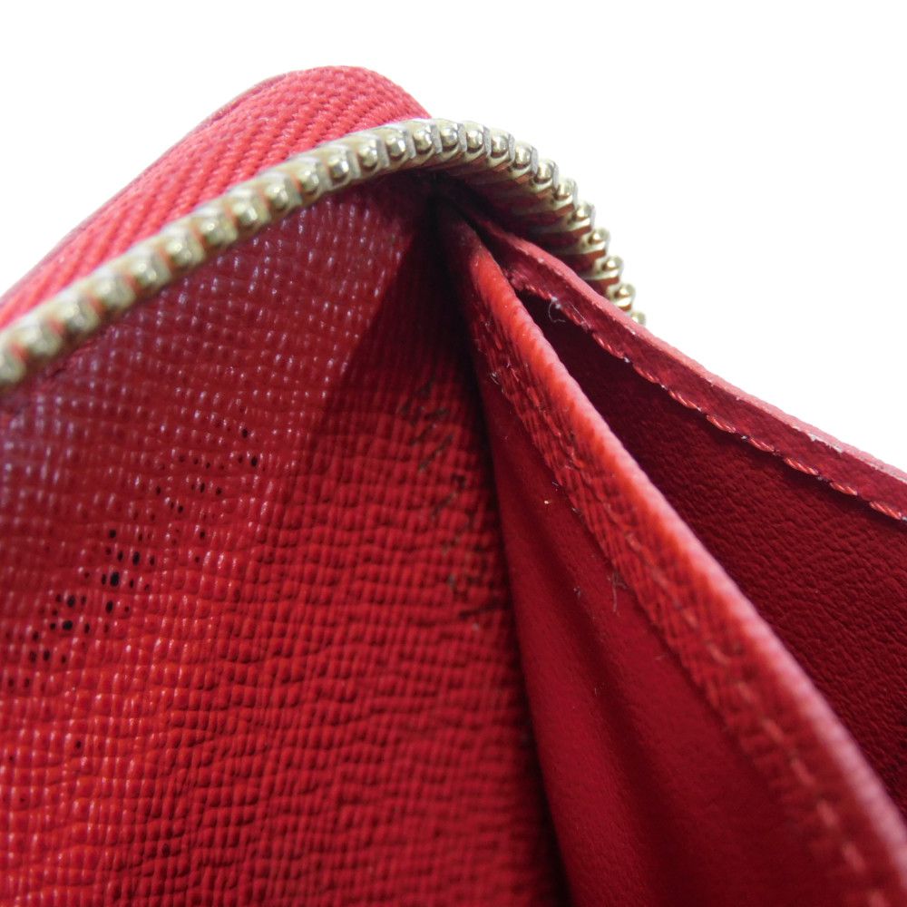 LOUIS VUITTON Long Wallet Purse M61854 Monogram canvas x Calfskin leather Slys Monogram Retiro Zippy wallet
