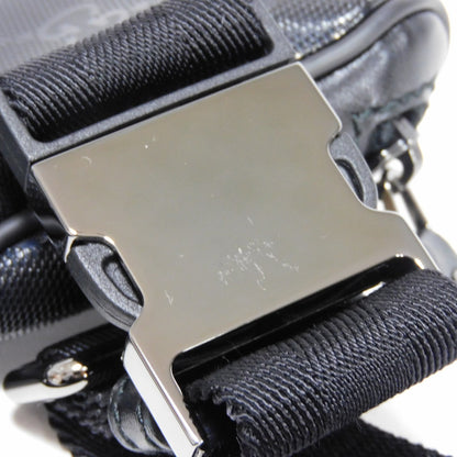GUCCI Sling bag 233269 GG Imprime Canvas (PVC coating) black Logo embossing GG imprime belt bag