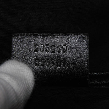 GUCCI Sling bag 233269 GG Imprime Canvas (PVC coating) black Logo embossing GG imprime belt bag