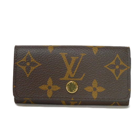LOUIS VUITTON Key case Key holder  M83265 Monogram canvas x grain leather (embossed) shamalow pink Monogram Multicles 4