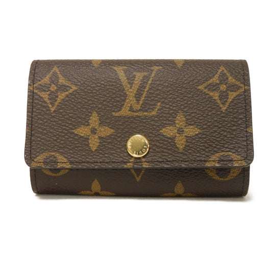 LOUIS VUITTON Key case Key holder  M62630 leather Armagnac Monogram Multicles 6