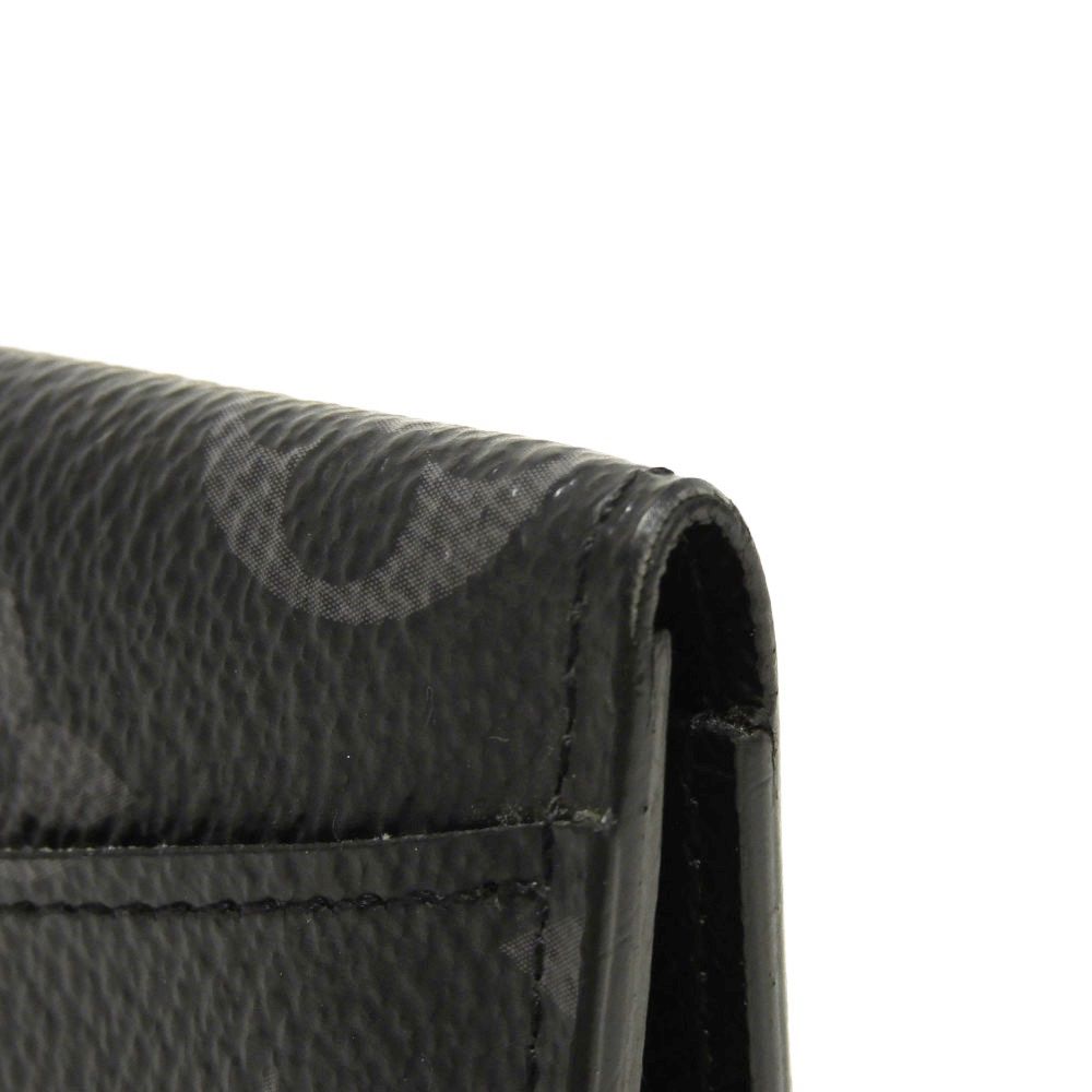 LOUIS VUITTON Card Case M61696 leather Noir Monogram Eclipse Organizer De Poch