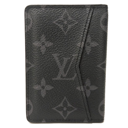 LOUIS VUITTON Card Case M61696 leather Noir Monogram Eclipse Organizer De Poch