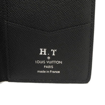 LOUIS VUITTON Card Case M61696 leather Noir Monogram Eclipse Organizer De Poch