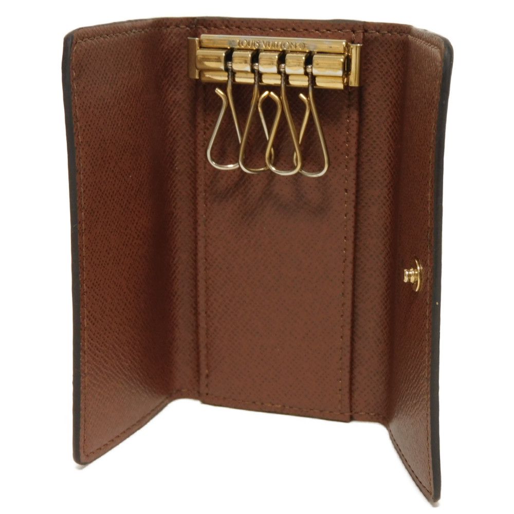 LOUIS VUITTON Key case Key holder  M69517 leather Armagnac Monogram Multicles 4